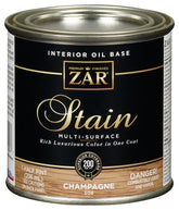 ZAR 50806 Interior Stain, Champagne, Liquid, 0.5 pt